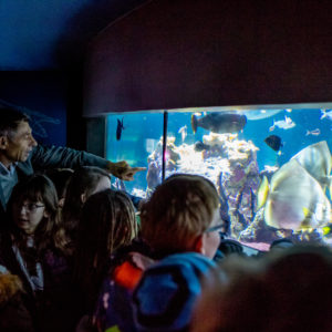 L'aquarium abyssal, François Sarano rencontre des élèves