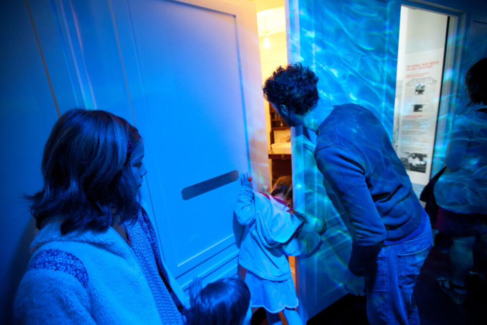 Visite du parcours Titanic en famille
