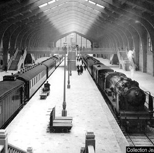 Le hall des trains